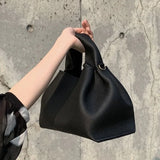 Lkblock Ladies Designer Handbag Soft Pu Leather Shoulder Bags for Women Pleated Tote Bag Female Top Handle Bags Girl Bolso Marca Lujo