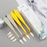 Lkblock Simple Art Sketch Wipe Knife Washable Sponge Highlight Brush Artist Drawing Correction Detail Tools Eraser Pen Art Supplies