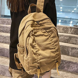 Lkblock New Vintage Canvas Backpack Schoolbag for Teenage Girls Boys Mochila Woman Man Rucksack High Quality
