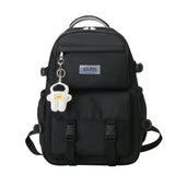 Lkblock Versatile Letter Patch Backpack for Students: College, University, and High School!