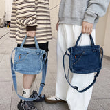 Lkblock Mini Blue Denim Bag