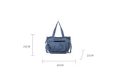 Lkblock Blue Classic Denim Shoulder Bags For Women Large Capacity Canvas Casual Totes Simple Fashion Pastoral Cloth Female  Handbags