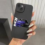 Lkblock Stylish Car Pattern Shockproof Phone Case For iPhone 16 15 14 13 12 11 Pro Max 13 12 Mini XSMax XR X 7 8 Plus SE 2022 Soft Cover