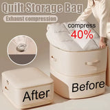 Lkblock Compression Duvet Storage Bag Storagepouch Ultra Space Saving Self Compression Organizer Large Capacity Closet Cabinet Organizer