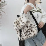 Lkblock Japanese Girls Students Fluffy Backpack New Sweet Drawstring Solid All Match Schoolbags Women Casual Fur Y2k Aesthetic Backpacks