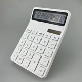 Lkblock Solar Calculator with Dual Power Supply, 12 Digits, Electronic Calculator, Home, Office, School, Financial, accounting Tools