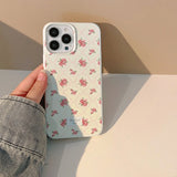 Lkblock INS Beautiful Flowers Phone Case For iPhone 15 14 13 12 11 Pro Max XS X XR 7 8 Plus SE2022 Soft Silicone Bumper Protective Cover