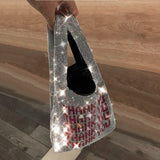 Mini over the Shoulder Bags Bling Thank You Women's Purses Bags