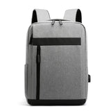 Lkblock Business Laptop Backpack Large Capacity Multifunctional Usb Charging Waterproof Film Backbag Casual Shoulder Bag For Men