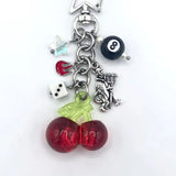 Lkblock Aesthetic Cute Cherry Keychain Y2k Accessories Gift