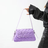 Lkblock High Quality Armpit Bag Solid Color PU Leather Underarm Bag Women Small Purses Female Cross Body Bag Elegant Ladies Shoulder Bag