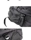 Lkblock Fashion Portable Light Nylon Unisex Backpack Causal Travel Outdoor Camping School Backpack Men Women Fashion Commuter Backpack