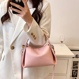 Lkblock Women Soft PU Leather Shoulder Bags Brand Luxury Pink Green Purple Crossbody Bags Pearl Handbags and Purses Evening Clutch