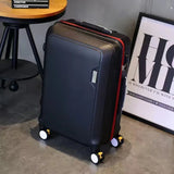 Lkblock ABS+PC luggage set travel suitcase on wheels Trolley luggage carry on cabin suitcase Women bag Rolling luggage spinner wheel