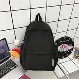 Lkblock 2024 Hot Selling Candy Colored Hamburger Pendant Backpack with College Style Minimalist and Fashionable Girl Backpack