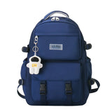 Lkblock Versatile Letter Patch Backpack for Students: College, University, and High School!