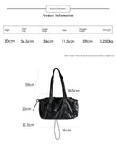 Lkblock High Street Women's Bag Shoulder Women Bag Korean Niche Design Summer Travel Beach Bag Female Totes Bags for Women Handbag