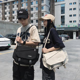 Lkblock ins Hot Sell Japanese Casual Crossbody Bags For Women and Men Unisex Shoulder Bag Collage Student School Book Bag Messenger Bag