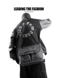 Lkblock Japanese Nylon Travel Shoulder Man Bag Streetwear Style College Teens Sling Men’s Bag Messenger Bags Causal School Cross Bag