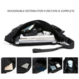 Lkblock Men Messenger Bags Casual Waterproof Crossbody Bag Hold 14 inch Laptop Shoulder Bag Unisex Travel Gym Bag