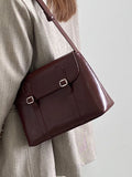 Lkblock Chic and Sophisticated Vintage Womens Crossbody Bag Featuring Spacious Storage Capacity