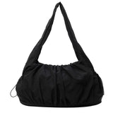 Lkblock Hot Selling Fashion Nylon Pleated Women's Crossbody Bag 2024 New Casual Trend Versatile Large Capacity Tote Women's Shoulder Bag