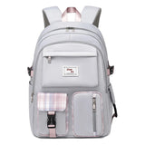 Lkblock New Fashion Women Backpack Large Capacity 15.6 Inch Laptop Backpack Waterproof School Bagpack High Quality