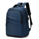 Lkblock New Style Daily Male Men Bags Backpack School Big Space Popular Large Students Fashionable Pockets Multi-Zipper Working