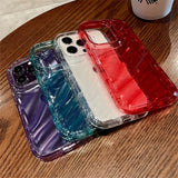 Lkblock Thickened Transparent Bumber Phone Case For iPhone 16 15 14 13 12 11 Pro Max X XR 7 8 Plus SE 2 Shockproof Plain Soft TPU Cover