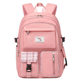 Lkblock New Fashion Women Backpack Large Capacity 15.6 Inch Laptop Backpack Waterproof School Bagpack High Quality