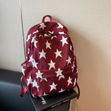 Lkblock Large Capacity Stars Backpacks American Style School Bags Strong And Stain-resistant Leisure And Travel Bags Child's Book Bags