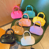 Lkblock Jelly Shoulder Bags PVC Women Small Tote Handbags and Purses New Casual Ladies Messenger Travel Bag High Quality