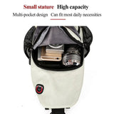 Lkblock New Shoulder Bag Man Casual Chest Business Male MultiFunctional Women Backpack Cycling Sports Rucksack Travel Pack