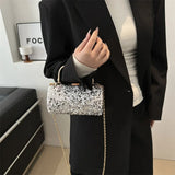 Lkblock Hot Selling Trend Chain Sequin Fashionable High-quality Women's Shoulder Bag 2024 New Casual Women's Crossbody Bag Handbag