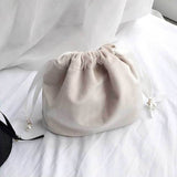 Lkblock Luxury Wedding Clutch Purse Elegant Flower Pearl Handbag for Women Evening Bag Rhinestone Metal Hollow Party Bucket Bag ZD1636