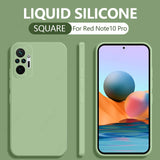 Lkblock Luxury Square Phone Case For Xiaomi Redmi Note 10 11 9 Pro 10s 11E 8 7 Pro 9A Poco F3 X3 NFC GT M4 Mi 12 11 Lite 11T Pro Case