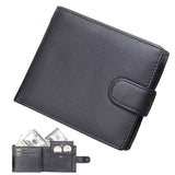 Lkblock Men's wallet made of genuine leather wallet Short Hasp carteira masculina Purse luxury male billetera hombre erlek czdan