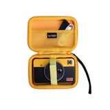 Lkblock Waterproof EVA Hard Case for Kodak Mini Shot 2 Retro Portable Wireless Instant Camera & Photo Printer-Yellow