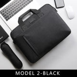 Lkblock Laptop Bag case 13.3 14 15.6 17.3 inch Waterproof Notebook Bag for Macbook Air Pro 13 15 Computer Shoulder Handbag Briefcase Bag