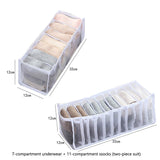 Lkblock Sweater Clothes Storage Grid Boxes Student Dormitory Wardrobe Closet Drawer Organizer T-shirt Pants Clothing Separation Box