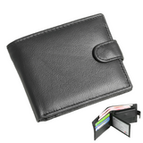 Lkblock Men's wallet made of genuine leather wallet Short Hasp carteira masculina Purse luxury male billetera hombre erlek czdan