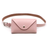 Lkblock Waist Bag Ladies Fashion Genuine Leather Women Waist Belt Bags Waterproof Chest Belly Pouch Woman Fanny Pack Luxury Coin Purse