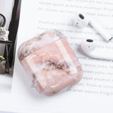 Lkblock Marble Pattern Cases For Airpods 1 2 3 Earphone Case Cover Charging Box Shell For AirPods Pro 2 Air Pods 1 Protective PC Sleeve