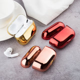 Lkblock For AirPods Pro 3 Case Luxury Gold Plating Hard Cover Bluetooth Wireless Earphone Case Headphone For Air pods 2 Pro Charging Box