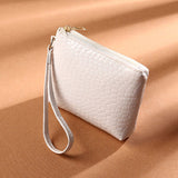 Lkblock Litchi Pattern Coin Purse Female PU Leather New Mini Wallet Luxury Brand Designer Women Small Hand Bag Cash Pouch Card Holder