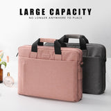 Lkblock Laptop Bag case 13.3 14 15.6 17.3 inch Waterproof Notebook Bag for Macbook Air Pro 13 15 Computer Shoulder Handbag Briefcase Bag