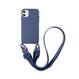 Lkblock Silicone Lanyard Phone Case For iPhone 12 13 11 Pro Max 7 8 Plus X XR XS Max Ultra Cover With Neck Strap Crossbody Necklace Cord