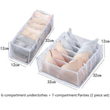 Lkblock Sweater Clothes Storage Grid Boxes Student Dormitory Wardrobe Closet Drawer Organizer T-shirt Pants Clothing Separation Box