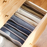 Lkblock Sweater Clothes Storage Grid Boxes Student Dormitory Wardrobe Closet Drawer Organizer T-shirt Pants Clothing Separation Box