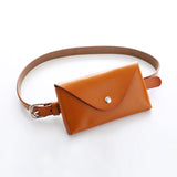 Lkblock Waist Bag Ladies Fashion Genuine Leather Women Waist Belt Bags Waterproof Chest Belly Pouch Woman Fanny Pack Luxury Coin Purse